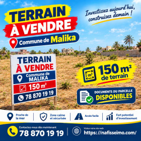 Terrain à malika commune